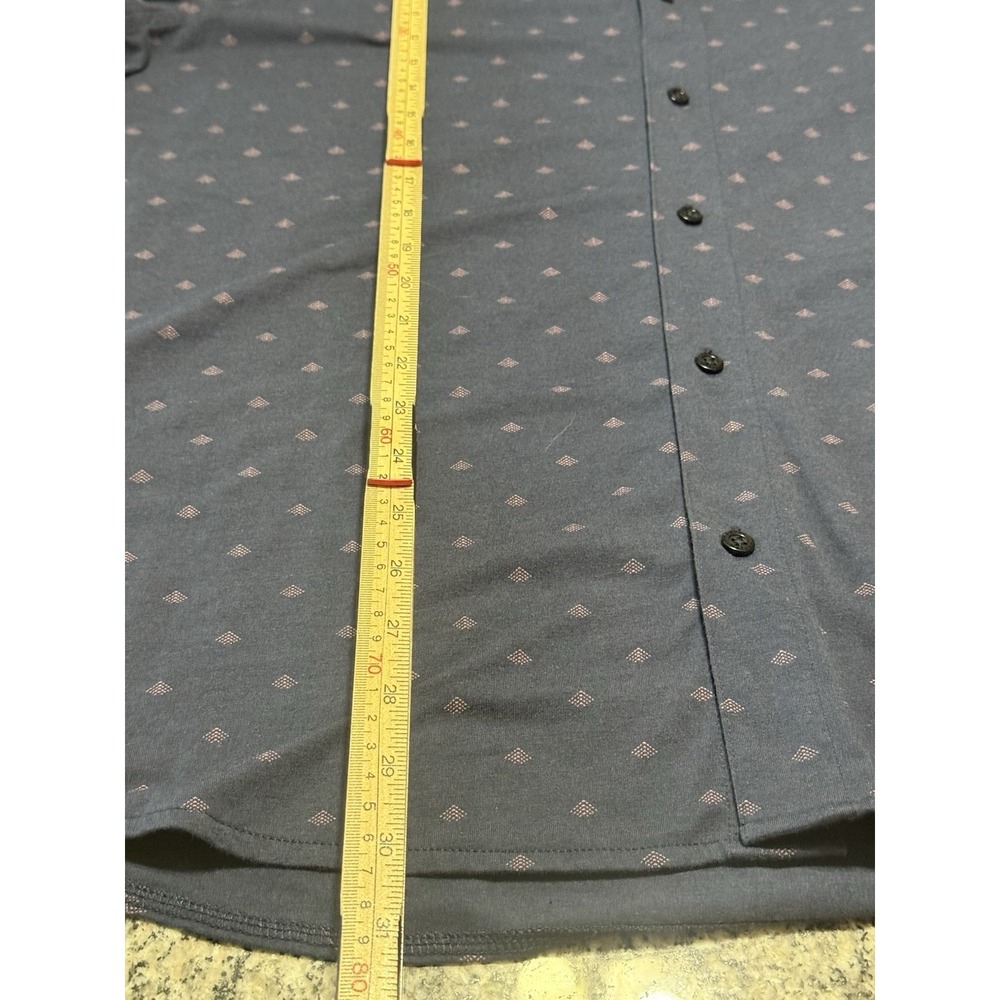 Travis Mathews Sz L Navy Diamond Design - Picture 6 of 11